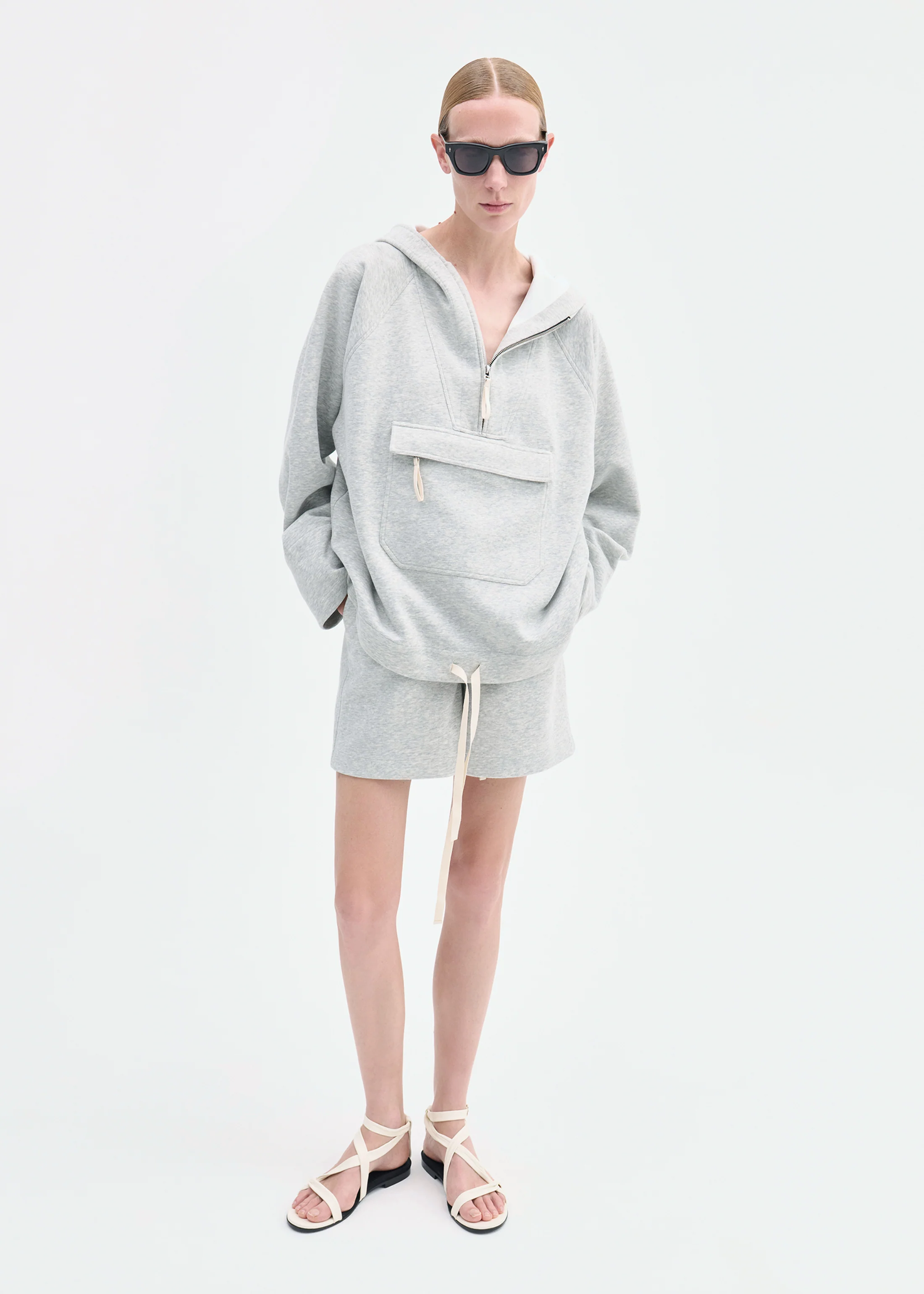 Combat Short in Scuba Jersey - Grey - Image 3