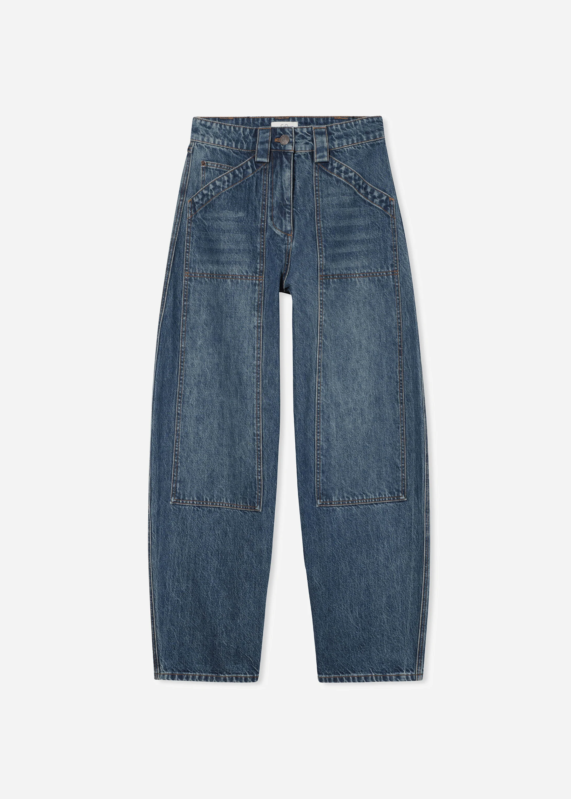 Denim Patch Pocket Jean - Indigo - Image 7