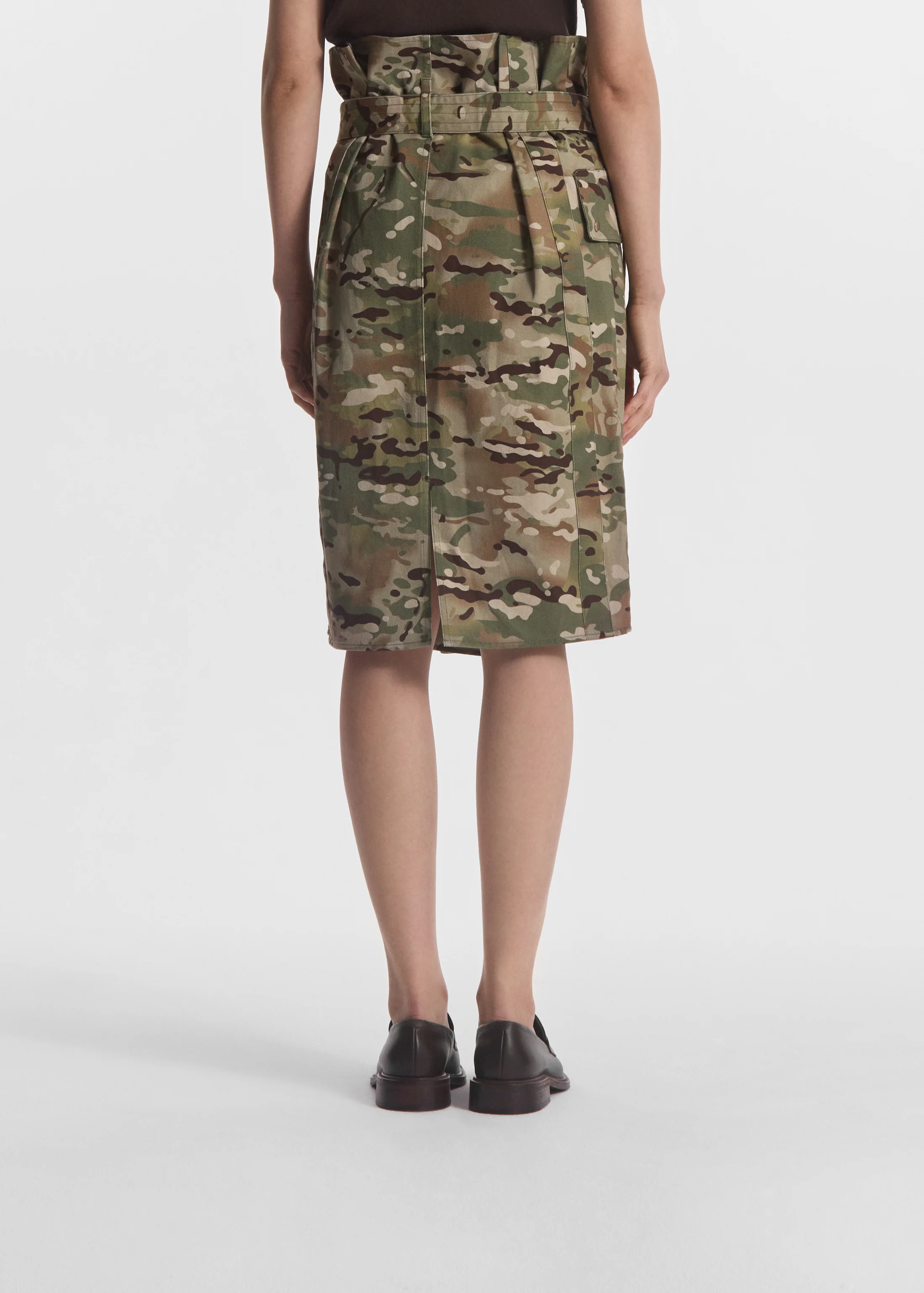 Hardwear Skirt in Cotton Twill - Camo Multi - Image 3