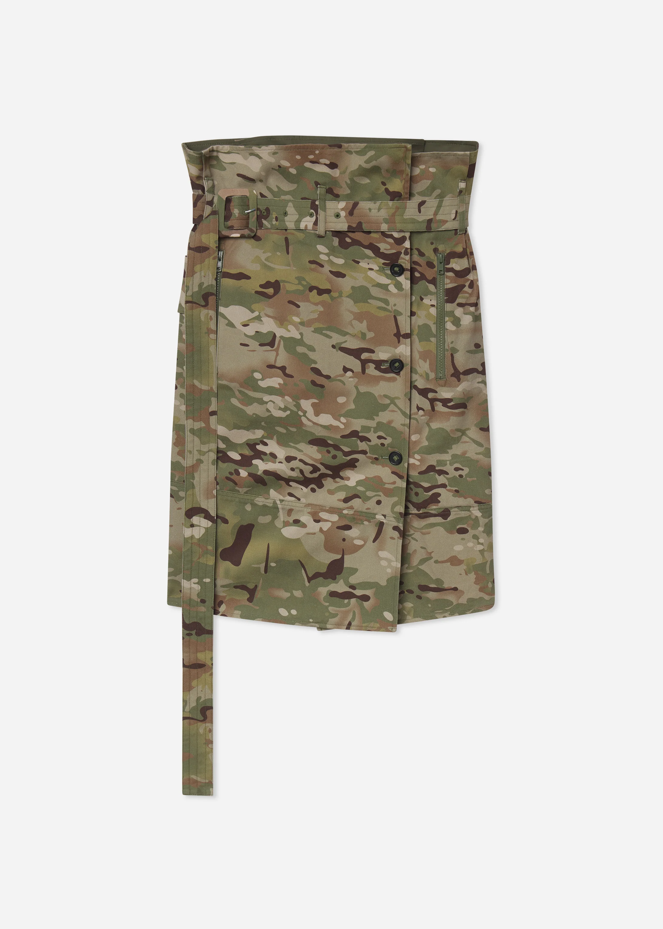 Hardwear Skirt in Cotton Twill - Camo Multi - Image 4